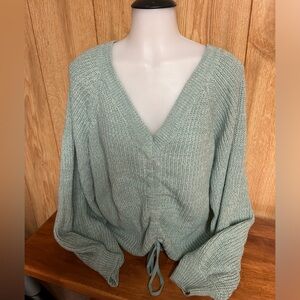SO Light Green Sweater Size M